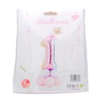 Ballon en forme de chiffre 1 pour décoration d'anniversaire ou d'évènement